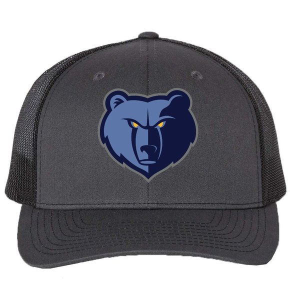 Nike Other - Memphis Grizzlies 3D YP Snapback Trucker Hat- Charcoal/ Black